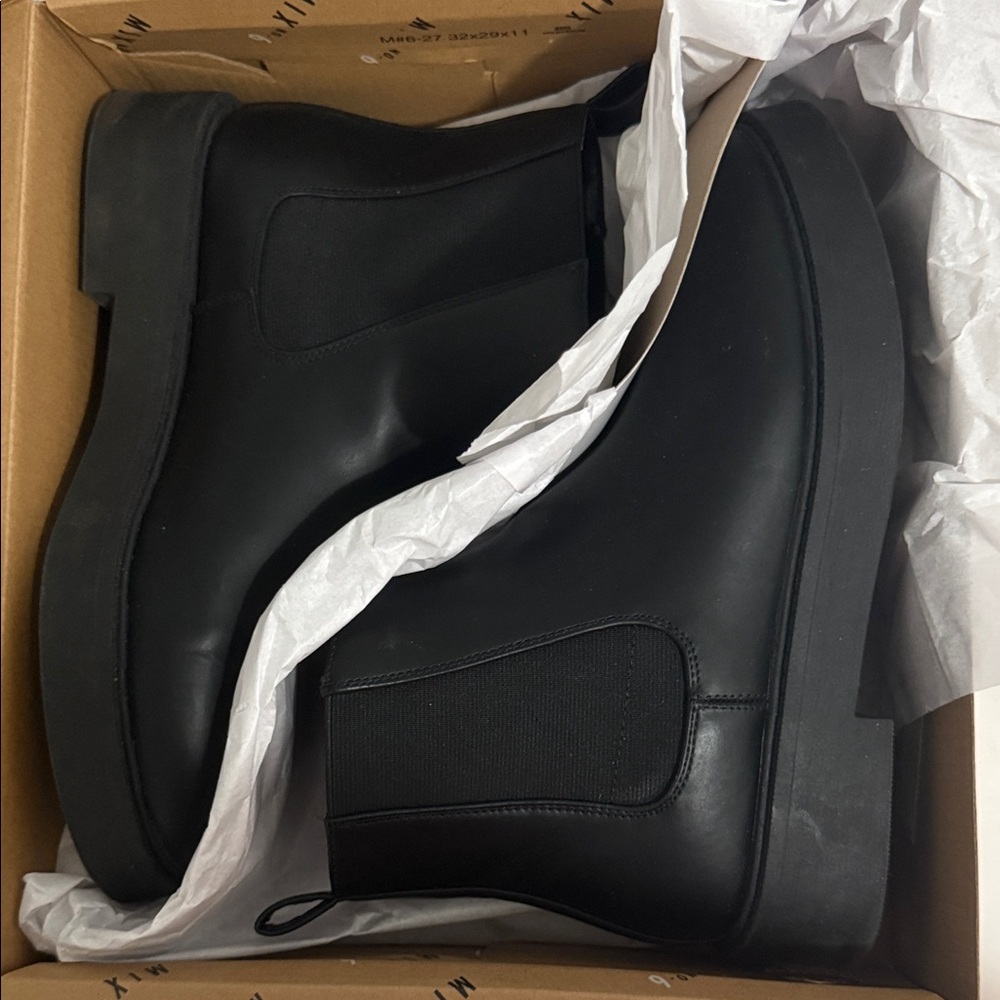 Black Chelsea Boots